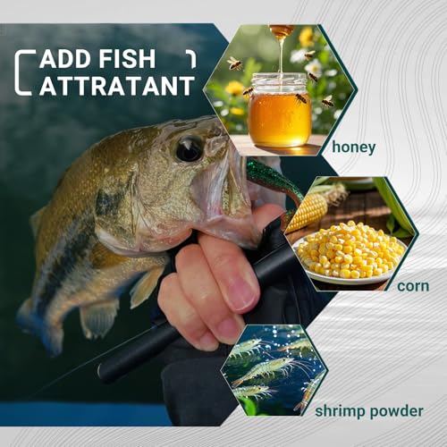 30Pcs Paddle Tail Swimbaits Soft Lures Kit with 5 Lead Jig Heads | Boxed Fishing Set for Bass, Trout, Walleye, Crappie | 2.6in Saltwater/Freshwater Ready | Durable High-Visibility Swimbaits