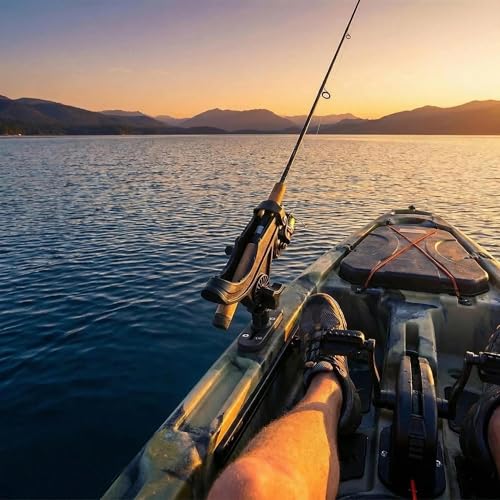 Kayak Track Rail - Low Profile Design for Fishing Rod,Cup Holders and Paddle Holders | High-Strength Nylon & Stainless Steel 304 | Kayak Accessories Mount Track & Rail System for Kayak - style: 4inch,2pcs