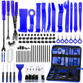GLK 248pcs Trim Removal Tool, Pry Tool, Door Panel Removal Tool Kit | Fasteners Remove Tool with Car Retainer Bumper Clips, Automotive Hook Set, blue - color: Blue