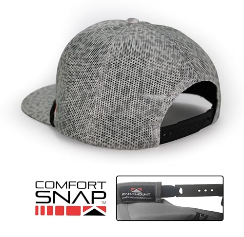 Paramount Outdoors Fly Fishing Hat Series Comfort Snap Snapback Cap for Men - color: Royal Wulff