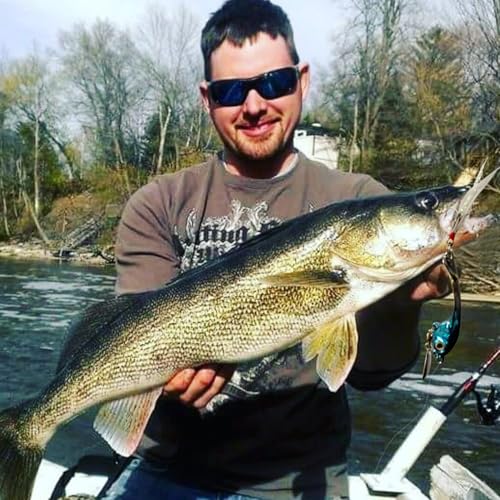 Fishing Jigs Metal Fishing Spoons Lures, Blade Bait Spinner Long Casting Jigging Spoon Lure Vertical Hard Swimbait for Walleye Bass Trout Freshwater & Saltwater