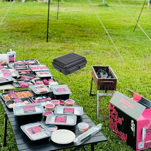 Sealed Waterproof Case Equipment Box Shock-Proof Instrument Case Protective Tool for Home Outdoors Camping Fishing Storage