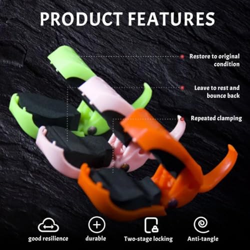 Multifunctional Rod Holder,Fishing Line Knotter Hook Needle, Fishing Pole Straps for Organizing and Protecting, Portable Takedown Beach Auto Fixed Fish Poles Holders - color: Pink