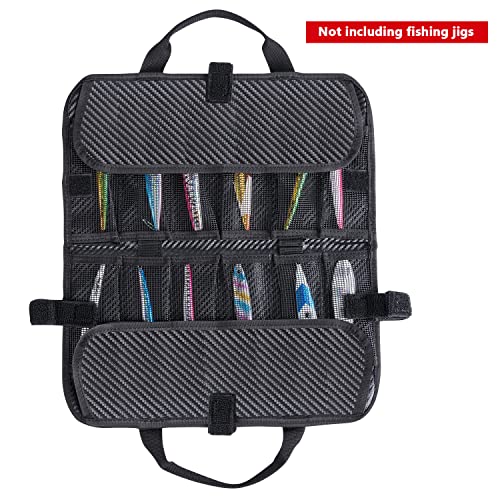 Goture Portable Lure Organizer - Fishing Storage Tackle Gear Accessories Bag
