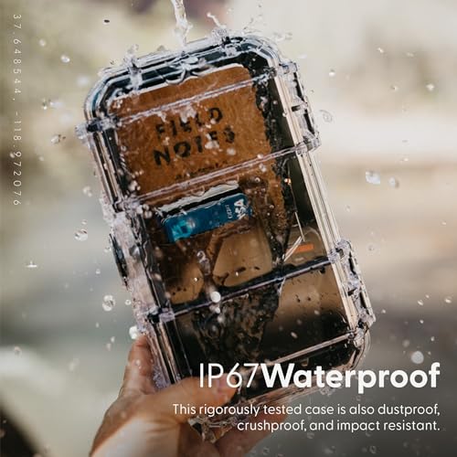 Evergreen 56 Dry Box - EDC Tough Protective Case USA Made for Organization of Cameras, Phones, Camping, Fishing, Hiking, Water Sports (Green) - color: Green