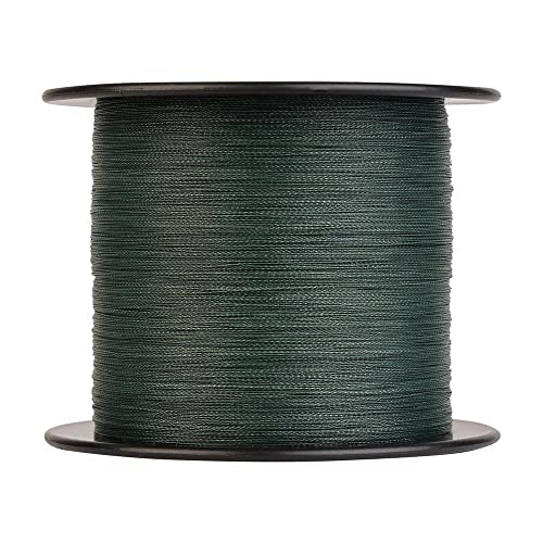 SpiderWire DuraBraid Braid Fishing Line - color: Moss Green, size: 8lb - 3000yd