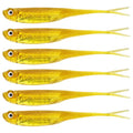 QualyQualy Soft Swimbait Fishing Lures 5PCS 6PCS Jerk Shad Minnow Drop Shot Lure Bass Bait Shad Lure Soft Jerkbait for Bass Trout Pike Walleye Crappie 2.95'' 3.93'' 4.72'' - color: A-2#, size: 2.95" - 6Pcs
