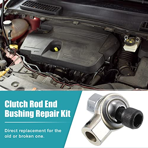 X AUTOHAUX Clutch Rod Replacement Kit for Ford F150 F250 F350 F450 F550 1987-1998 1999-2010 Bronco Clutch Rod End Bushing Repair Kit