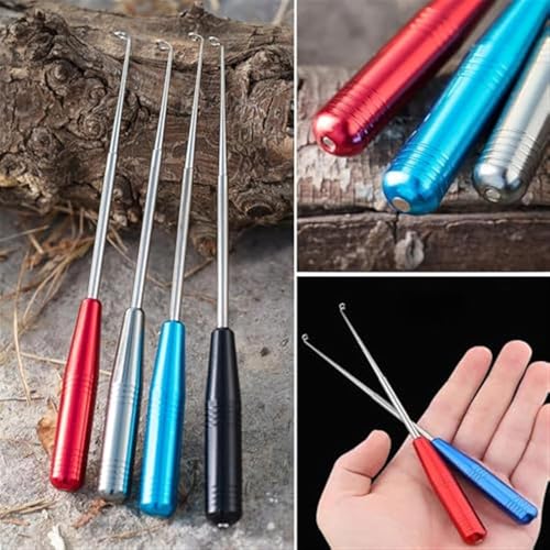 Dehooking Fish Picker, Stainless Steel Quick Fish Hook Remover Tool Fish Hook Disconnect Device Fishing Forceps for Fishing Lines of Different Large or Thicknesses