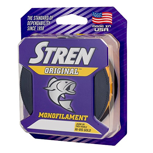 Stren Original Monofilament Fishing Line - color: Hi-Vis Gold, size: 330 Yd, Pound Test 6, style: 6lb | 2.7kg