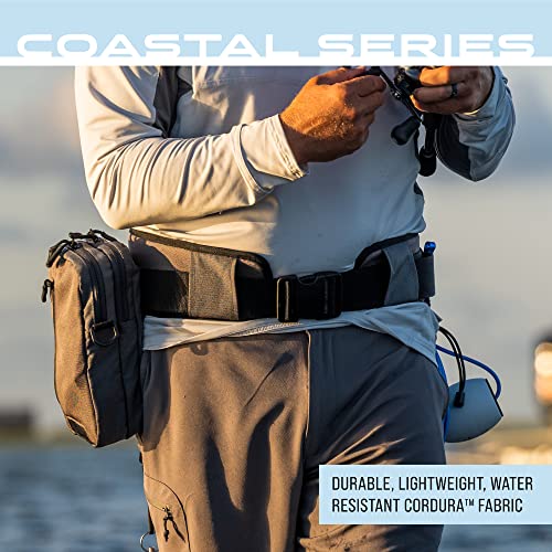 FROGG TOGGS Pursuit Fishing Wading Belt for Quick Tackle Access, Solid Elements, OS - color: Black