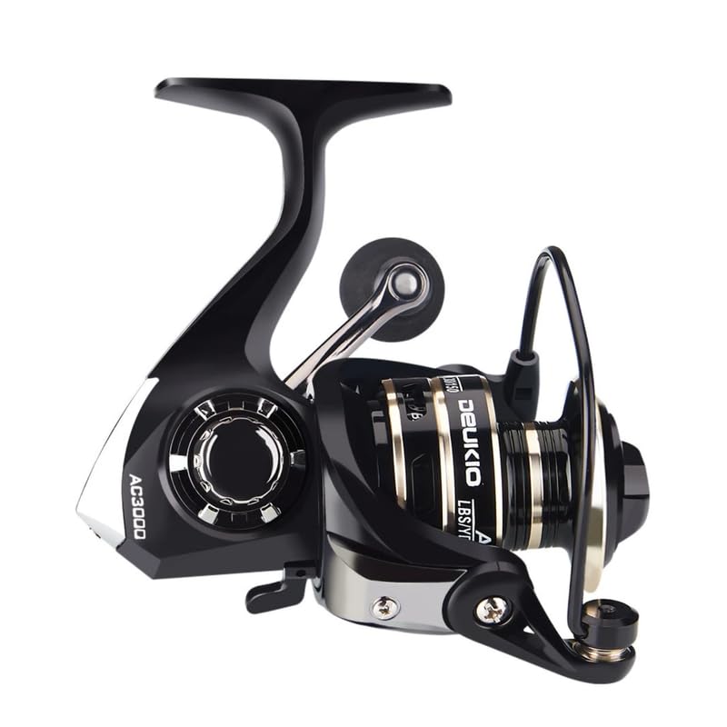 Fishing Reels - Metal Spinning Reel with U Shaped Wire Reel Seat, Saltwater Spinning Reel, Metal Body Baitcaster Reel, Baitcasting Reel, Spinning Reels for Freshwater Fishing - size: AC 4000