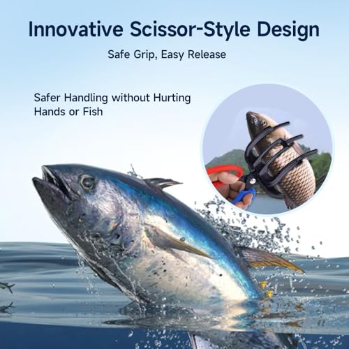 3 Claw Fish Gripper,2026 New Fishing Pliers Gripper Metal Control Clamp Tong Tackle Tool, Multi-Functional Fish Grip Fishing Accessories for Catch Fish - color: 2 Claw/2pcs