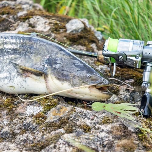 5 Pack Octopus Fishing Soft Lures Swimbait with Skirt Tail Lingcod Rockfish Jigs Baits Trolling Lures for Saltwater Fishing