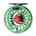 Maxcatch AVID Fly Fishing Reel with CNC-machined Aluminum Body - 1/3, 3/4, 5/6, 7/8, 9/10 Weights(Black, Green, Blue) - color: Fly Reel Green, size: 1/3wt
