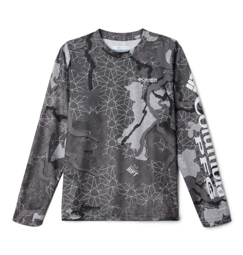Columbia Super Terminal Tackle Long Sleeve - color: Black Realtree Rift, size: 4T