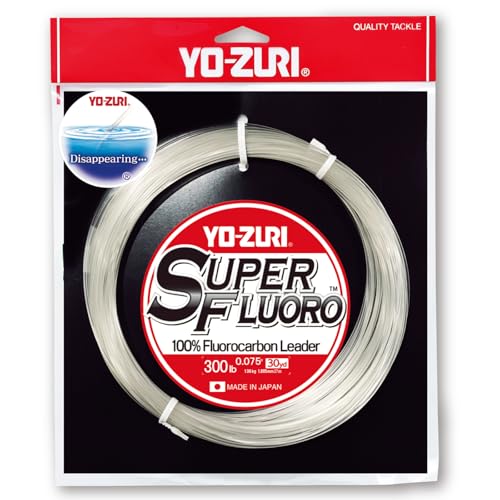 YO-Zuri Fluorocarbon Line Super Fluoro 30YDS/100YDS Color: Clear - style: 30yds