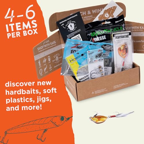 Catch Co Mystery Tackle Box Inshore Saltwater Fishing Kit | Redfish | Striped Bass| Snook | Speckled Trout | Flounder - style: Regular