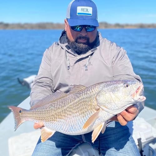 A.M. Fishing Curly Tail Jerkshad 4 Inch Soft Baits Garlic Infused,– 8 Pack – Saltwater & Freshwater Fishing Lures for Bass, Redfish, Snook, and Trout - color: Red Glow