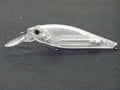 Blank Unpainted Minnow Crankbait Topwater Lipless Jerkbait Fishing Lures - color: UPC723P10