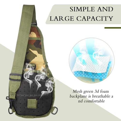 Sosation 134 Pcs Fishing Tool Fishing Tackle Box Kit and Equipment for Adults Beginner Gift, Hook Remover, Pliers Kit, Backpack Tackle Container Lures, Lip Gripper, Weigh Scale - color: Jungle Camouflage