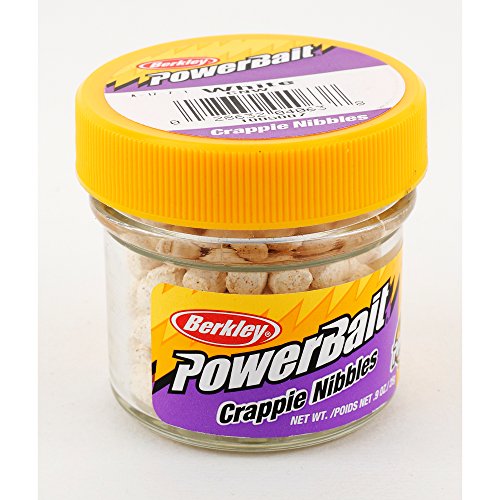 Berkley PowerBait Crappie Nibbles Dough Fishing Bait - color: White