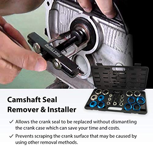 FIRSTINFO F3281L Crankshaft and Camshaft Bearing Removal and Installation Kit, Crank and Cam Seal Service Tool Kit - size: Removal & Installation Kit