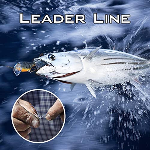 KastKing DuraBlend Monofilament Leader Line - Premium Saltwater Mono Leader Materials - Big Game Spool Size 120Yds/110M - size: 30 LB (Wound on Spool) 0.50mm