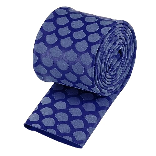 uxcell Heat Shrink Wrap Tubing Sleeve for Fishing Rod Grips Handle, 48mm Flat 3.3ft 2:1 Rate Blue