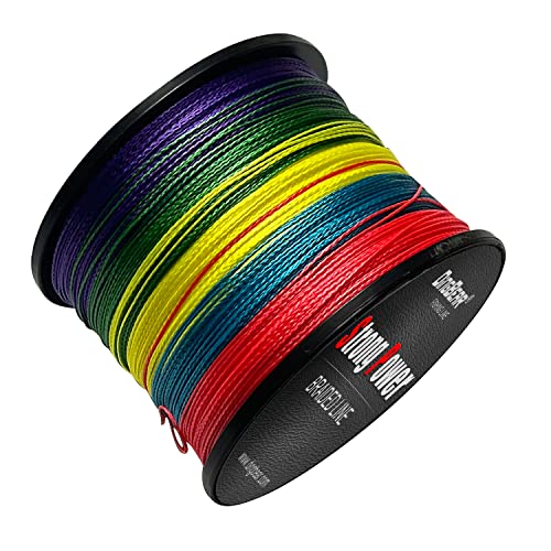437Yd-5000Yd Super Strong Pull Generic Braided Fishing Line Fish ing Lines FishLines FishingLine - color: multicolor, size: 437Yd/ 400m 105LB/0.50mm