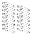 15pcs Longline Fishing Snap Clips, Stainless Steel Tuna Clips with Snap Swivel Longline Branch Hangers Fishing Accessories for Saltwater, Shark, Tuna Fishing
