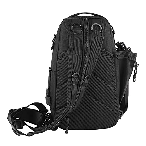 ACEXIER Tactical Chest Bag Camping Multi-Color Shoulder Sling Bag Fishing Hiking Backpack Outdoor Rucksack - color: Green