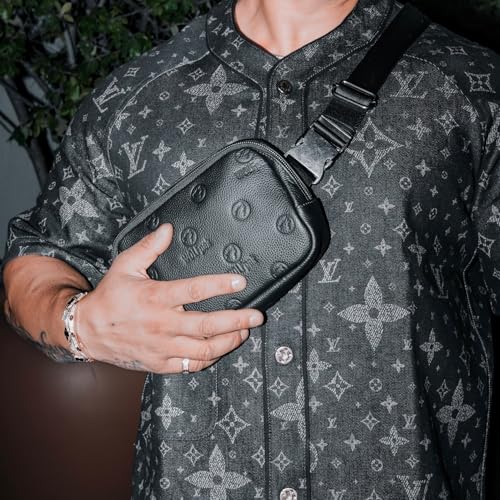 WOLFpak Crossbody Pack | Universal Fannypack for Adults & Kids | - color: Alpha Black