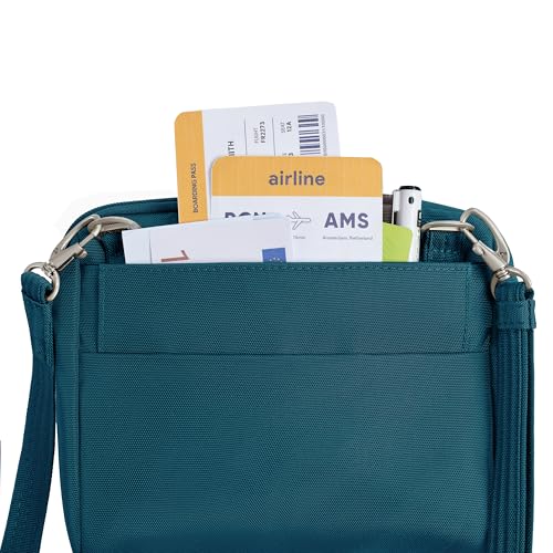 Travelon Anti-Theft Classic Convertible Crossbody & Waist Pack - color: Teal
