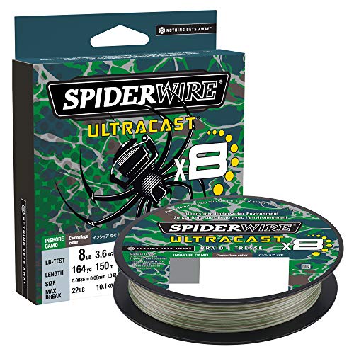 SpiderWire Ultracast Braid - color: Inshore Camo