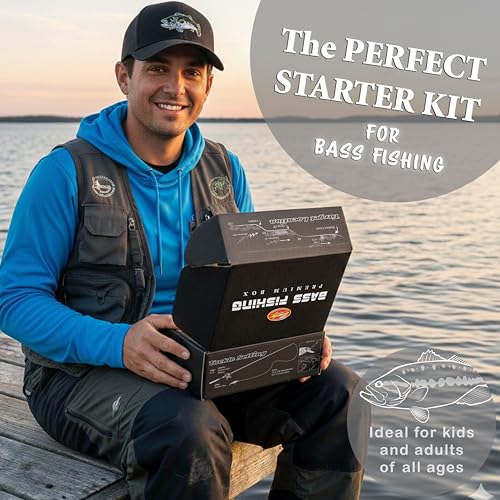 LUCKY CRAFT Bass Premium Box, 7 Freshwater Fishing Lures for Lake and River Fish, Mystery Selection Tackle Box with Surprise Bass Lures, Fishing Gear Accessories - style: Bass Fishing
