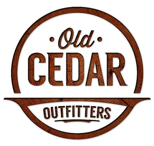 Old Cedar Outfitters Rolling Rod Cart and Tackle Trolley Holds 12 Rod and Reel Combo for Garage and Home Storage