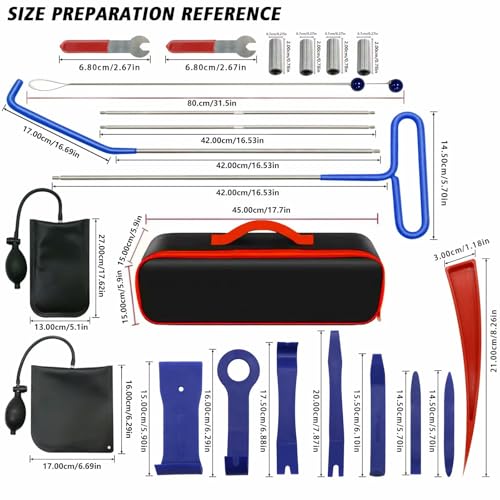 22-Piece Automotive Repair Kit for routine vehicle maintenance