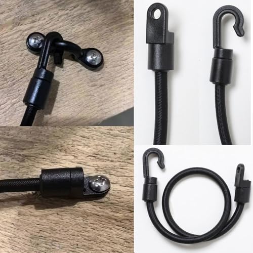5Pcs Rod Tamer Strap Holder Deck Mount Connector Mount Rod Strap Rod Hold Down Strap for Boat Kayak Fishing - size: 18 Inch