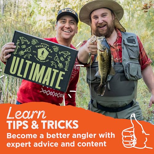 Catch Co Mystery Tackle Box PRO Bass Fishing Kit | Freshwater Largemouth and Smallmouth Bass Lures - style: Ultimate