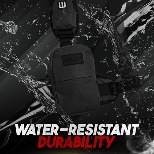 Small Sling Bag for Men-Cross body bag with Shoulder Straps,Mini Sling Crossbody bag for Women-Travel Backpack for Hiking,Daypack Multipurpose Over the Shoulder Chest Bags with Keyholder(Black) - color: Black