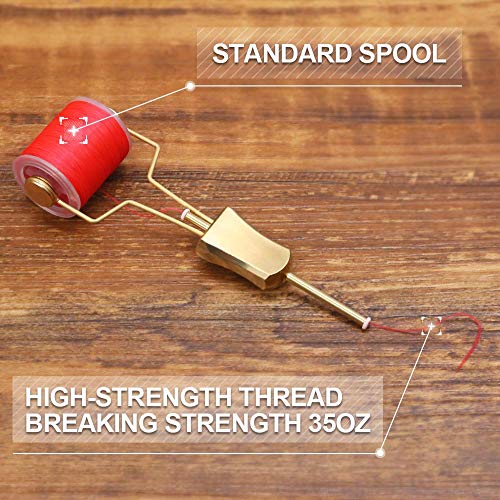 XFISHMAN Fly-Tying-Thread-Kit-6/0-3/0 Fly Tying Supplies Fly Fishing Materials Accessories - color: 6/0-6 Color Thread Kit 01