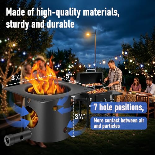 Auger Motor,Grill Induction Fan Kit, Fire Burn Pot and Hot Rod Ignitor,Traeger Parts Replacement Traeger Grill Parts for Pit Boss Grill Parts and Auger Motor Traeger Grill for BBQ Traeger Fan Kit - color: black