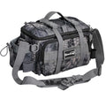 Sougayilang Fishing Tackle Bags - Fishing Tackle Storage Bags for Saltwater or Freshwater Fishing Gear - Padded Shoulder Strap - Tackle Box Bag Fishing Bag(Grey) - color: Grey without a 3600 Tackle Tray
