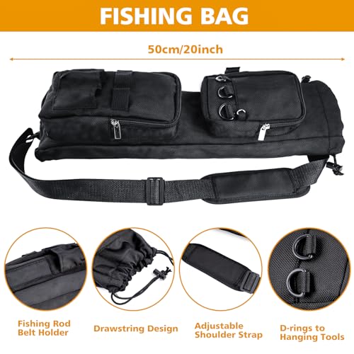 Telescopic Fishing Rod Reel Kit 2pcs 6.89FT Collapsible Spinning Pole Reel Combo Compact Fishing Lures Tackle Accessories Lightweight Travel Fishing Gear Set for Saltwater Freshwater Fishermen Gift