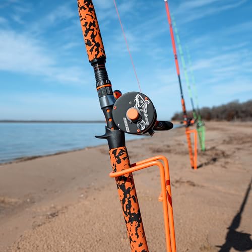 Powerlock Bank Fishing Rod Holder - color: Green