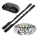 GREATFISHING 2 Pack Car Fishing Rod Holder Adjustable Fishing Pole Holder Belt Straps Fishing Rod Holder Vehicle Fishing Pole Rack Fishing Rod Rack Carrier for Car(holder) - color: L Rod holder