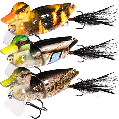 TRUSCEND Swimmax Easy Catch Fishing Lures with BKK Hooks, Wiggling, Vibrating, Rattling and Gurgling for More Bites, Heavy-Duty Dyneema Fiber Jointed Swimbaits for Bass, Trout, Crappie, Walleye, Pike - color: Z-2.8"-0.35oz