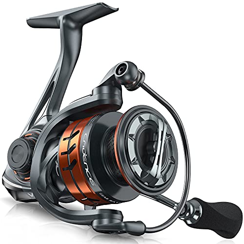 Cadence Vigor Spinning Reel - 9+1 BB Fishing Reel with Lightweight Magnesium Frame, Smooth Powerful Spinning Reels with High-Speed 6.2:1 Gear Ratio, 36 LBs Max Drag & Stronger Machined Handle