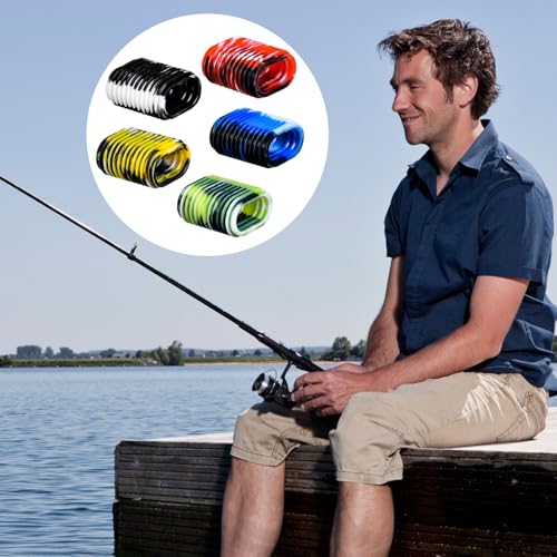 Karlak 10pcs Silicone Fishing Reel Handle Baitcaster Knob Covers